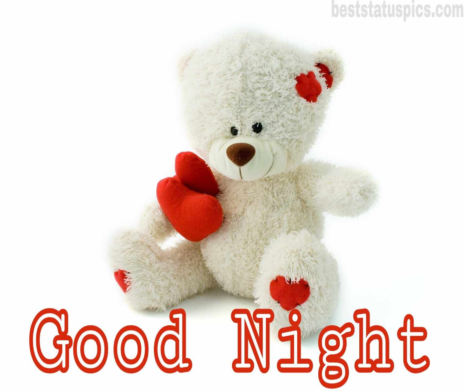 51+ Love Good Night Images with Teddy Bear and Doll HD - Best Status Pics