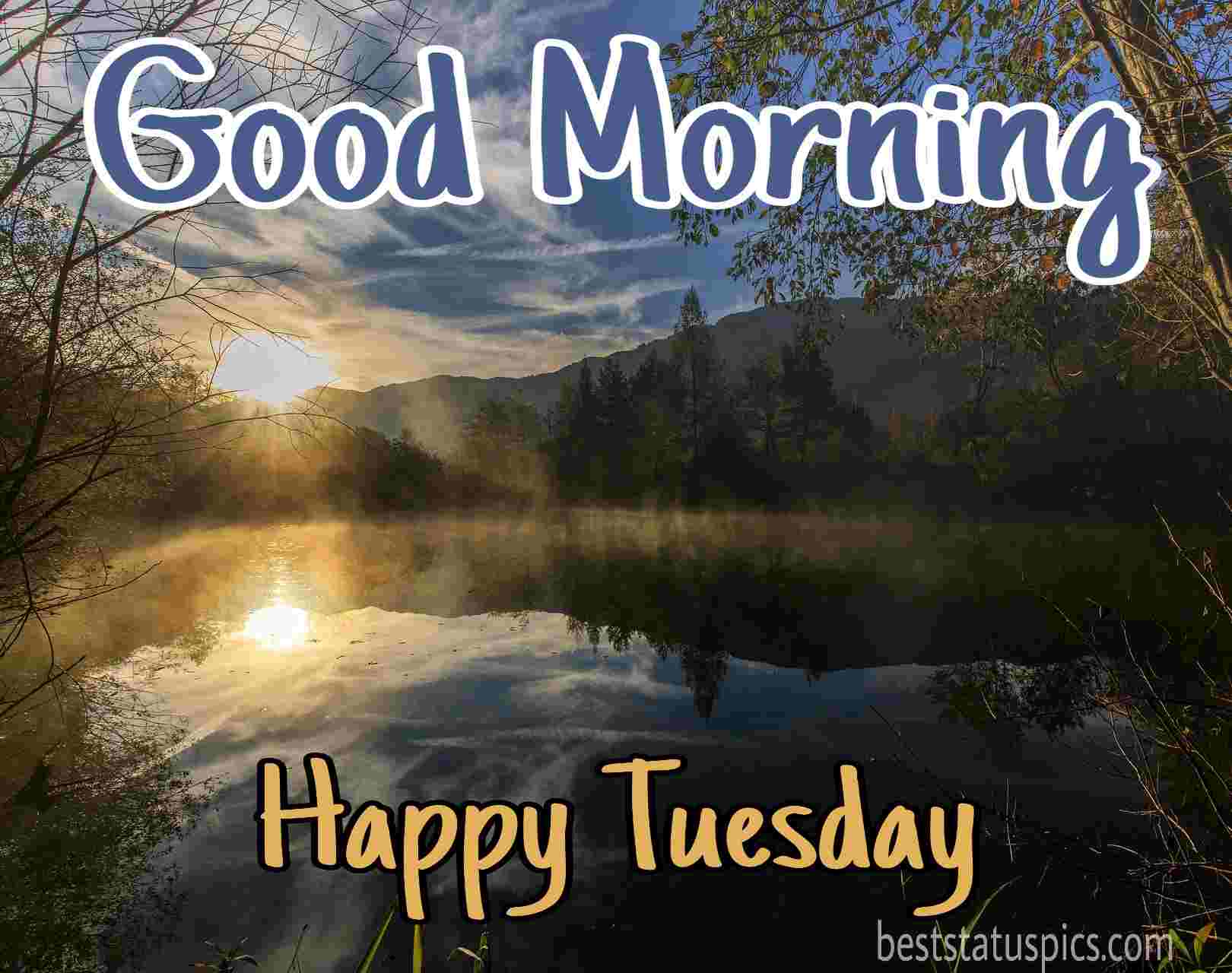 53+ Good Morning Happy Tuesday Images HD, Wishes [2024] - Best Status Pics