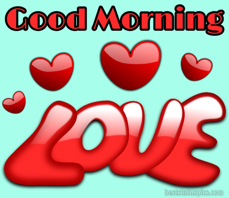 Good morning love wishes cards for Facebook profile