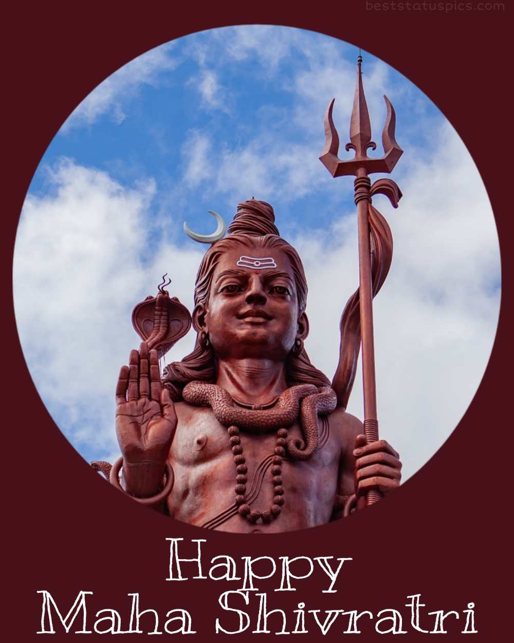 Happy Maha Shivratri 2022 wishes and greeting card