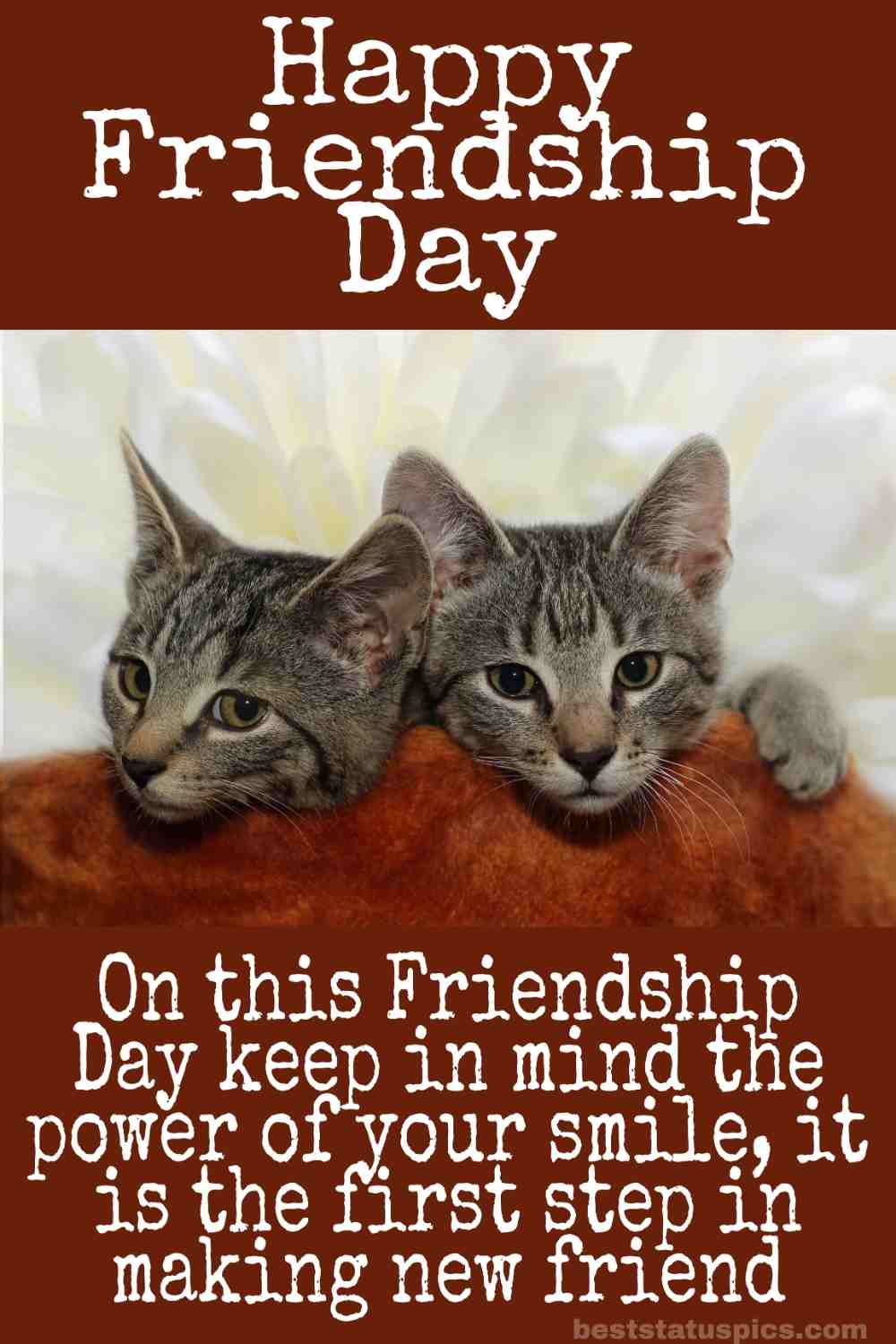 Cute happy Friendship Day 2022 wishes, gift card, images and greeting cards for girls and boys