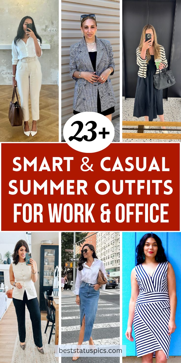 25+ Casual summer work and office outfits for women