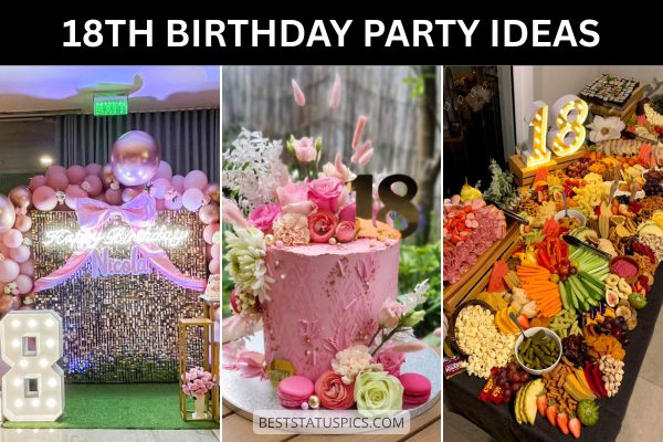 Creative & Fun 18th birthday party ideas