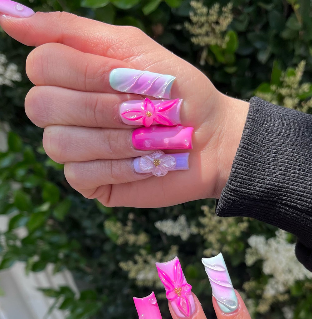 Classy Coffin Birthday Nails (21)