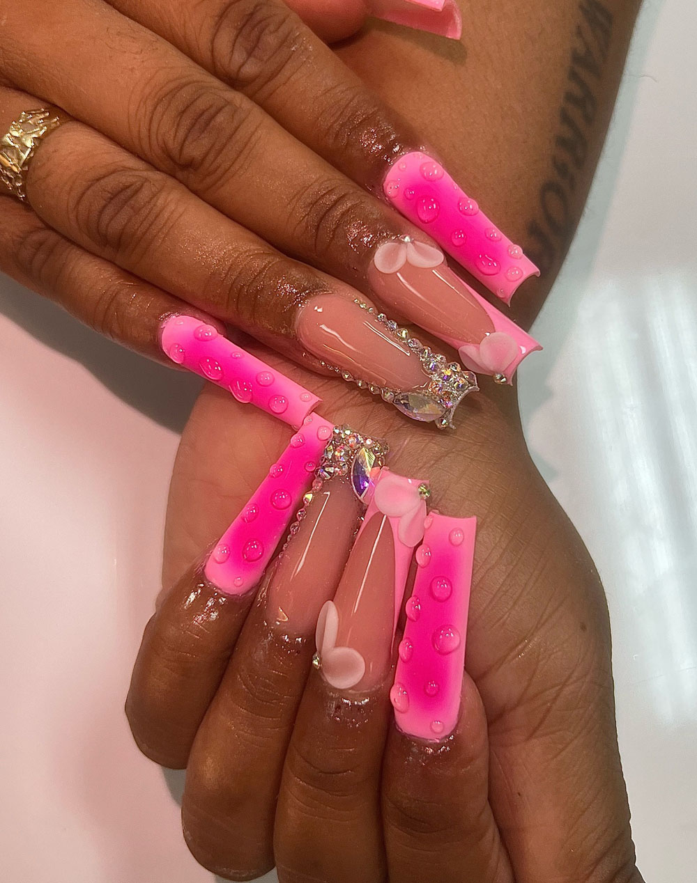 Classy Coffin Birthday Nails (24)