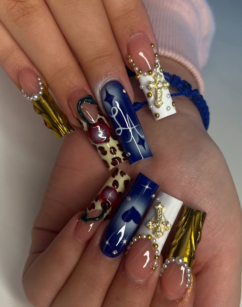 Classy Coffin Birthday Nails (25)