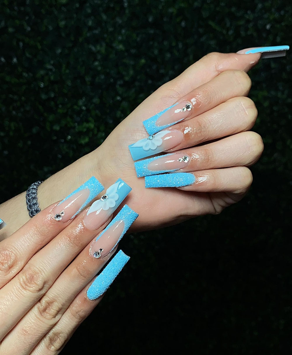 Classy Coffin Birthday Nails (3)