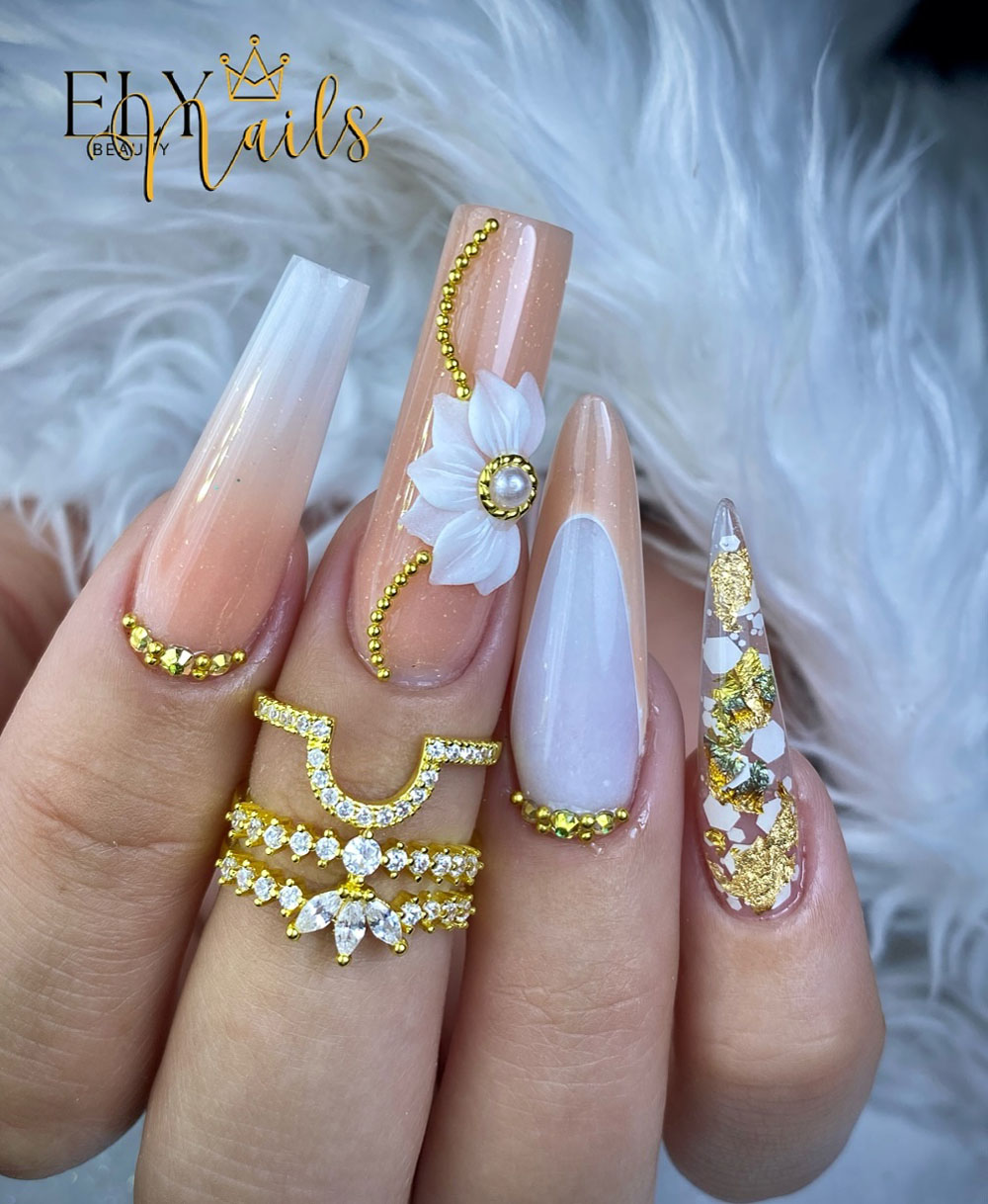 Classy Coffin Birthday Nails (33)