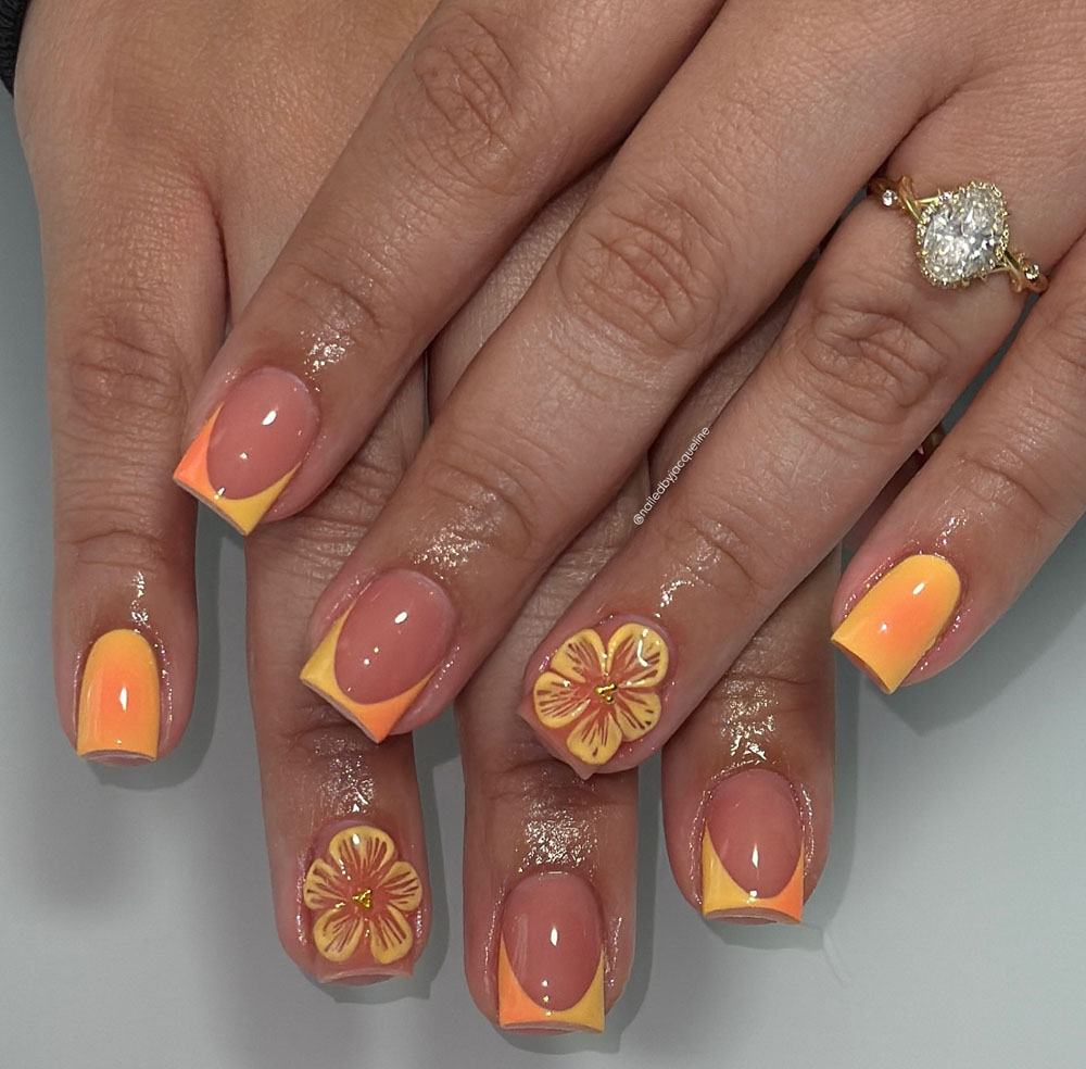 French Tip Birthday Nails (12)