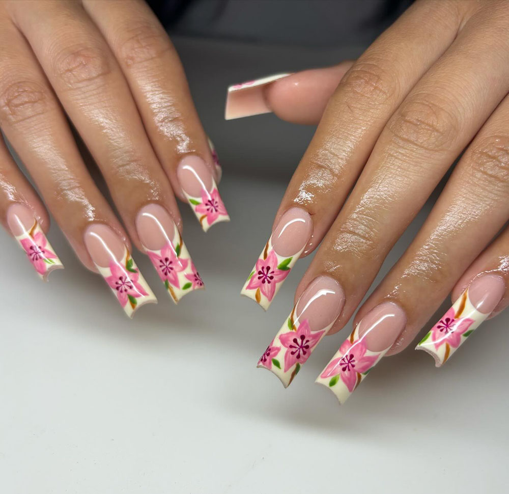 French Tip Birthday Nails (13)