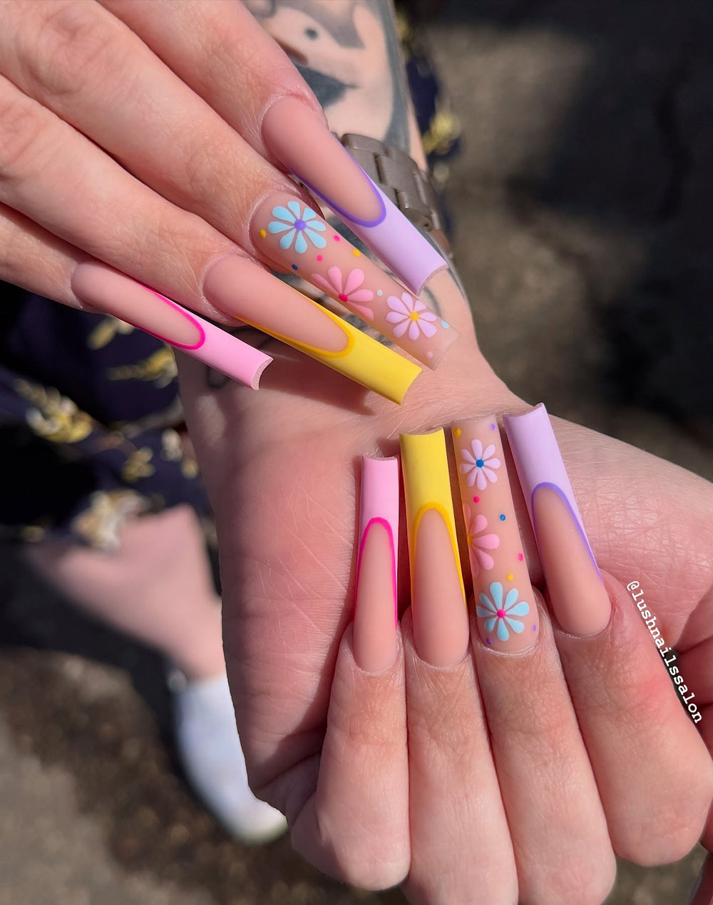 French Tip Birthday Nails (14)