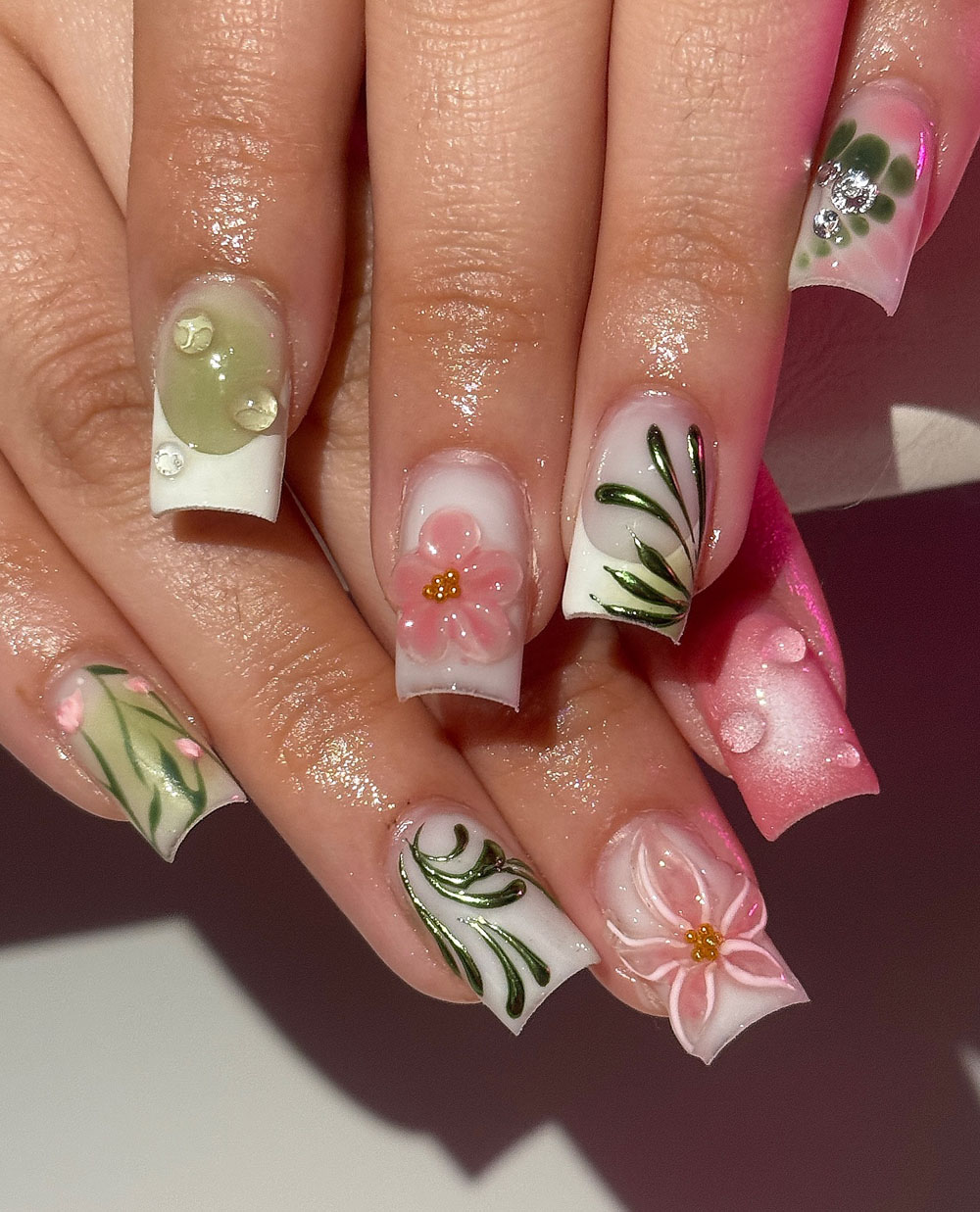 French Tip Birthday Nails (4)