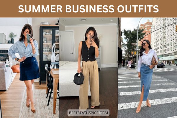 Casual Business Summer Outfit Ideas for Women