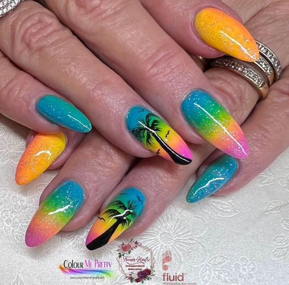 Summer Gel Nail Designs (11)