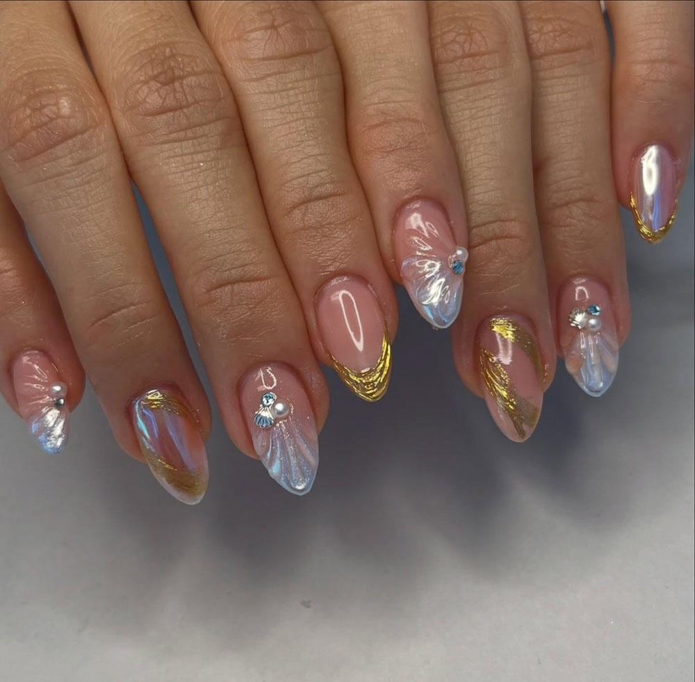 Summer Gel Nail Designs (15)