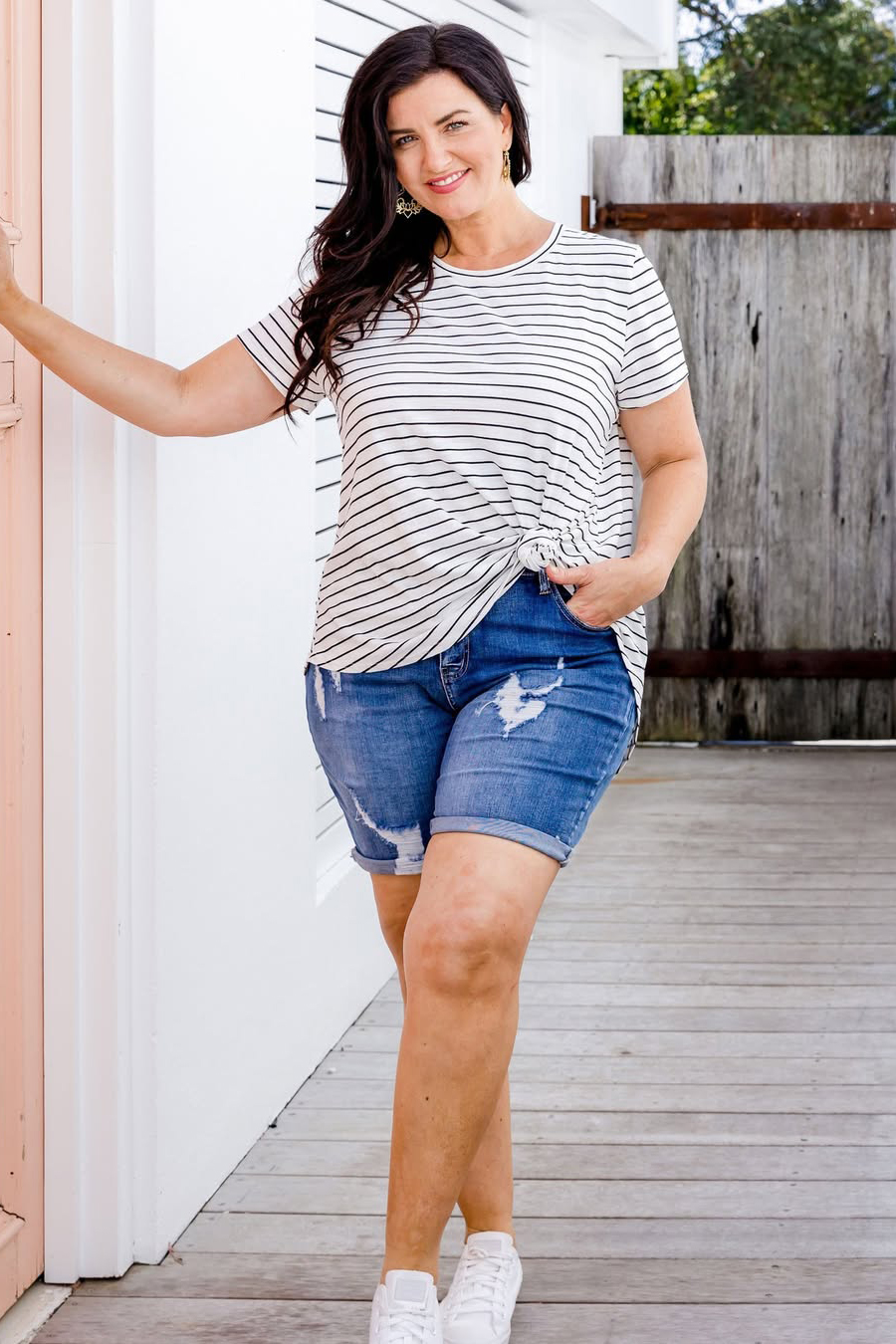 Classy Summer Outfit for Women Over 40 19