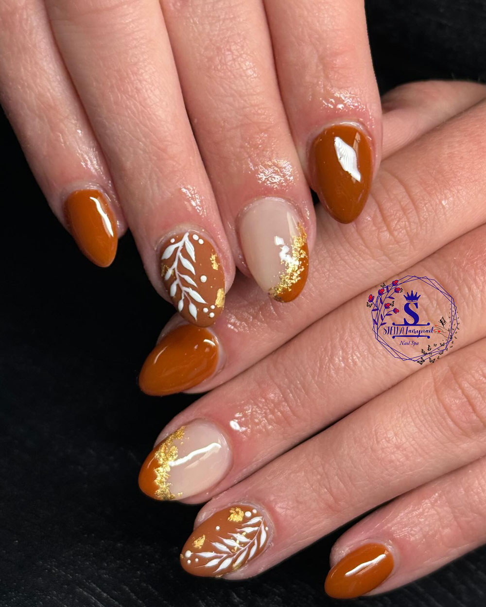 Fall Ombre Nails (21)