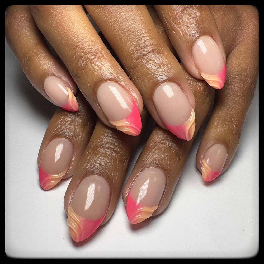 Fall Ombre Nails (23)