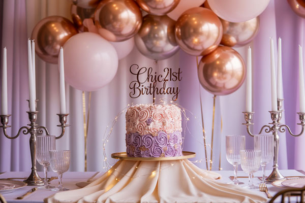 61+ Fun & Classy 21st Birthday Party Ideas for Girls
