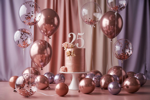 51+ Fun & Unique 25th Birthday Party Ideas