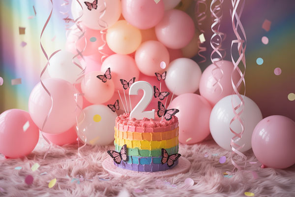 31+ Adorable & Cute Girl-Themed 2nd Birthday Party Ideas