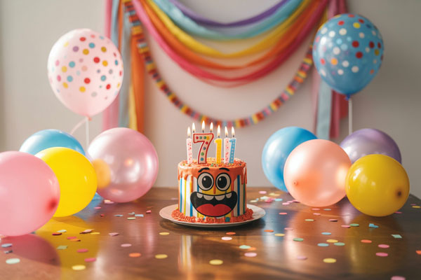 21+ Fun & Unique 7th Birthday Party Ideas