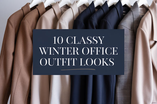 10 Classy Winter Office Outfit Looks