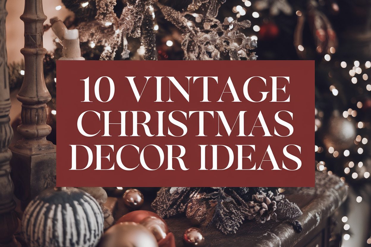 10 Vintage Christmas Decor Ideas You’ll Love - Best Status Pics ...