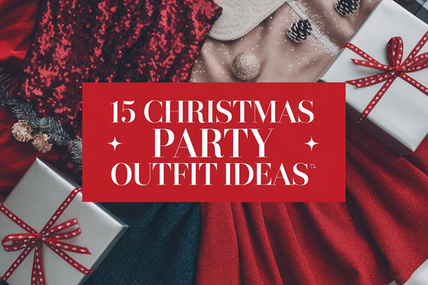 15 Glamorous Christmas Party Outfit Ideas for Women