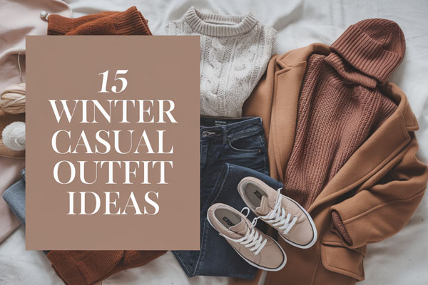 15 Cozy Winter Casual Outfit Ideas for Women