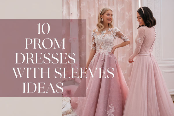 10 Stylish Prom Dresses with Sleeves Ideas