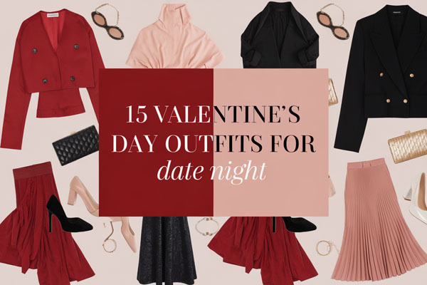 15 Glam Valentine’s Day Outfits for Date Night