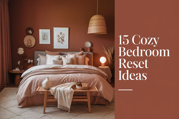 15 Cozy Bedroom Reset Ideas For a Peaceful Vibe