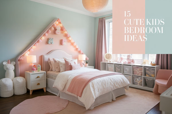 15 Cute Kids Bedroom Ideas for Fun and Comfort