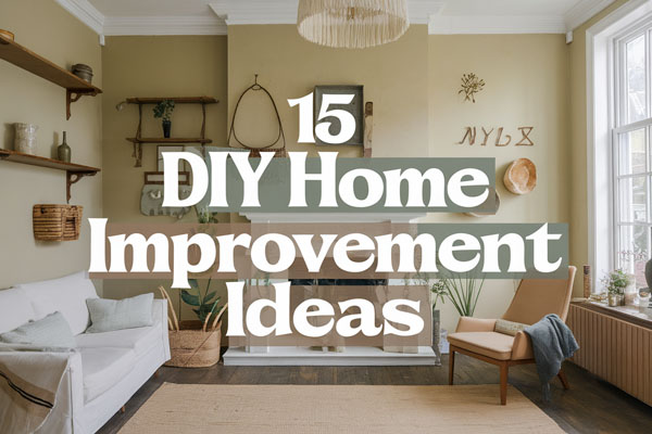 15 DIY Home Improvement Ideas That Look Luxe