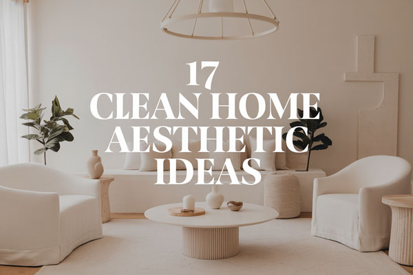 17 Clean Home Aesthetic Ideas You’ll Want to Copy