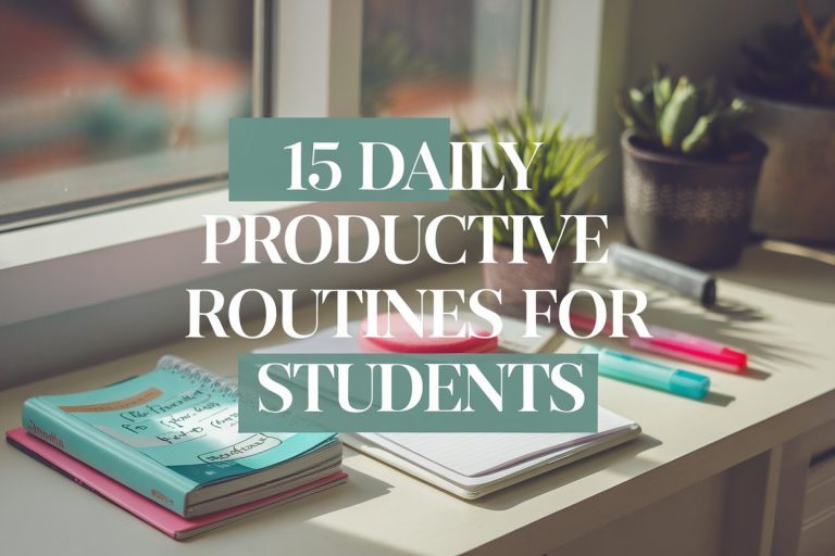 Daily Routine Study Time 15 Daily Productive Routine for Students Who Study Better - Best Status ...