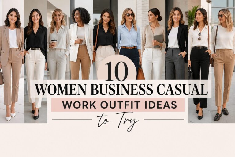 10 Women Business Casual Work Outfit Ideas to Try
