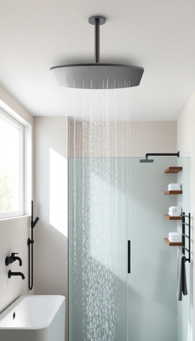10 Rainfall Shower Ideas That Make the Bathroom Feel More Luxurious ...
