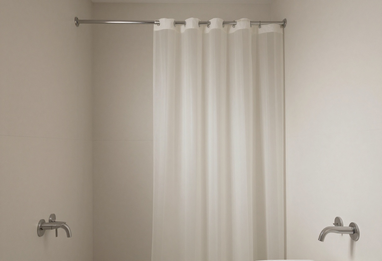11 Tall Shower Curtain Ideas That Make the Room Feel Bigger