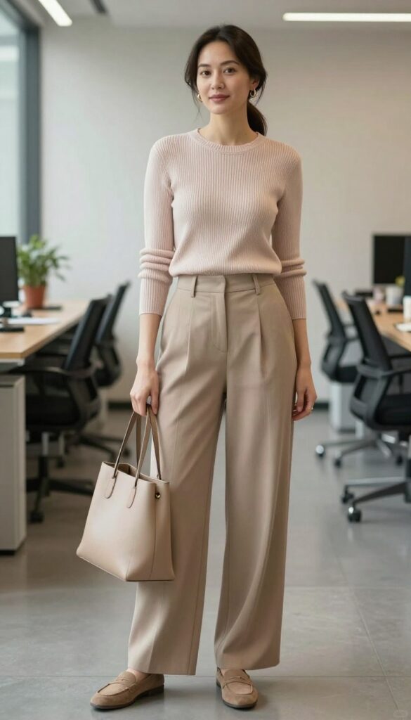 5. Monochrome in a Soft Color