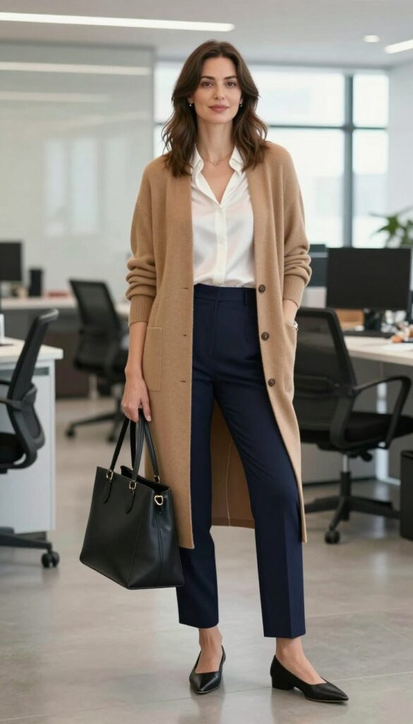 9. The Cardigan as a Jacket