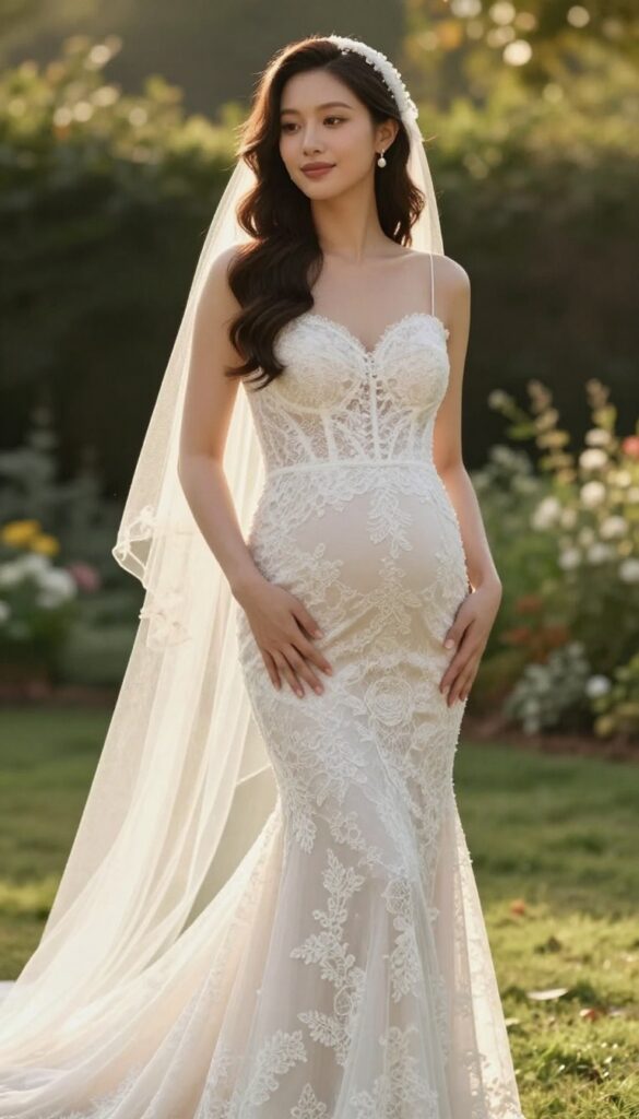 2. Stretch Lace Mermaid Dress
