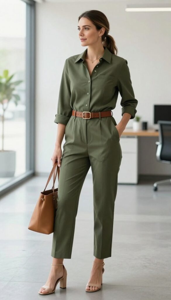 10. The Jumpsuit with a Belt