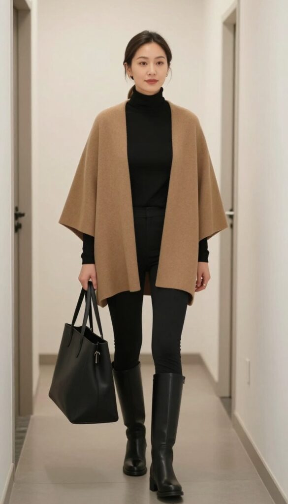 9. Poncho or Cape and Leggings: Statement Coverage