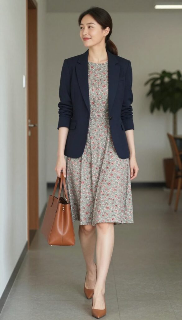 10. The Patterned Dress for Personality