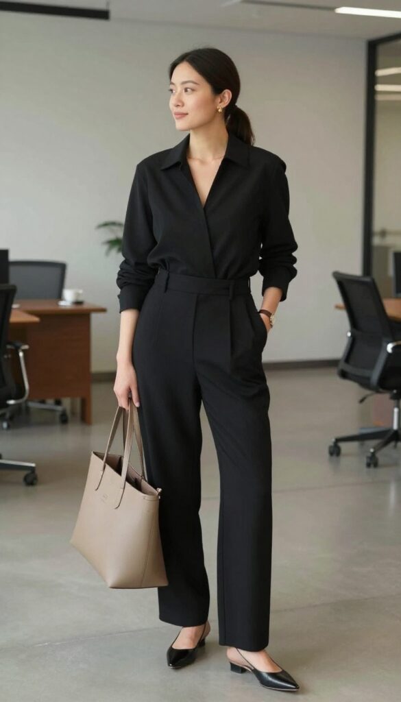 7. The Jumpsuit + Blazer
