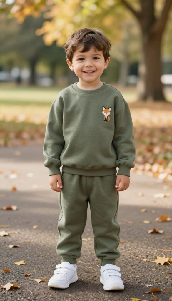 9. Sweatshirt and Track Pants