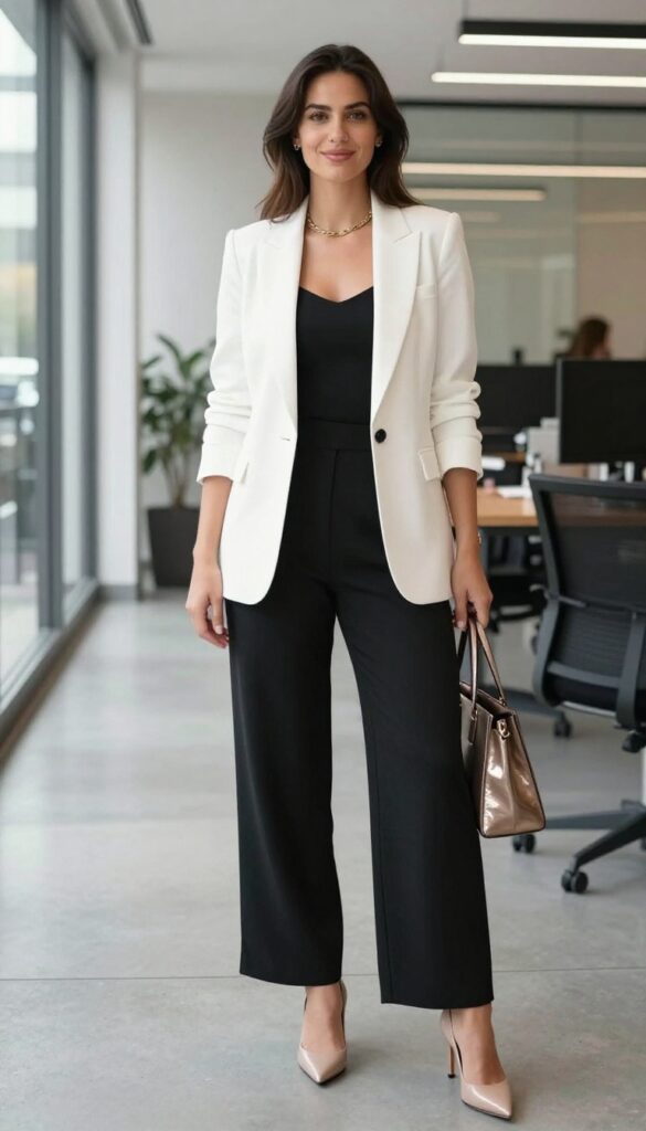 6. The White Blazer Moment