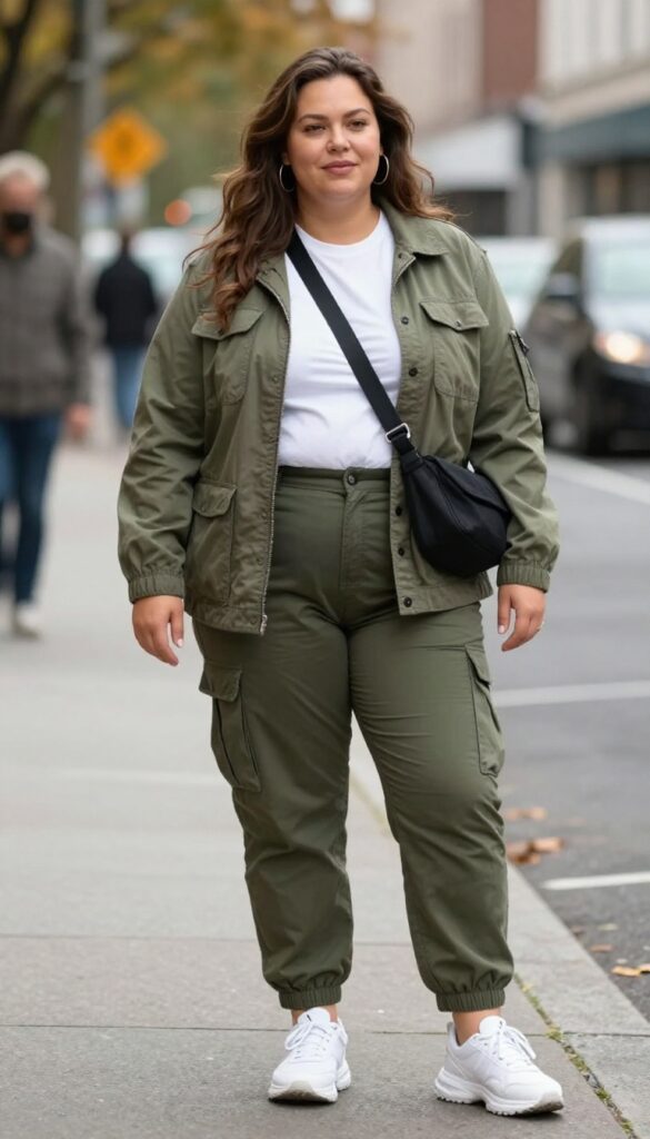 12. Utility Jacket with Cargo Pants